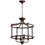 Quorum International Rossington 4LT Oiled Bronze Semi-Flush Mount