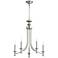 Quorum International Rossington 5LT Satin Nickel Chandelier