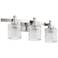 Quorum International Stadium 3LT Satin Nickel Vanity Light