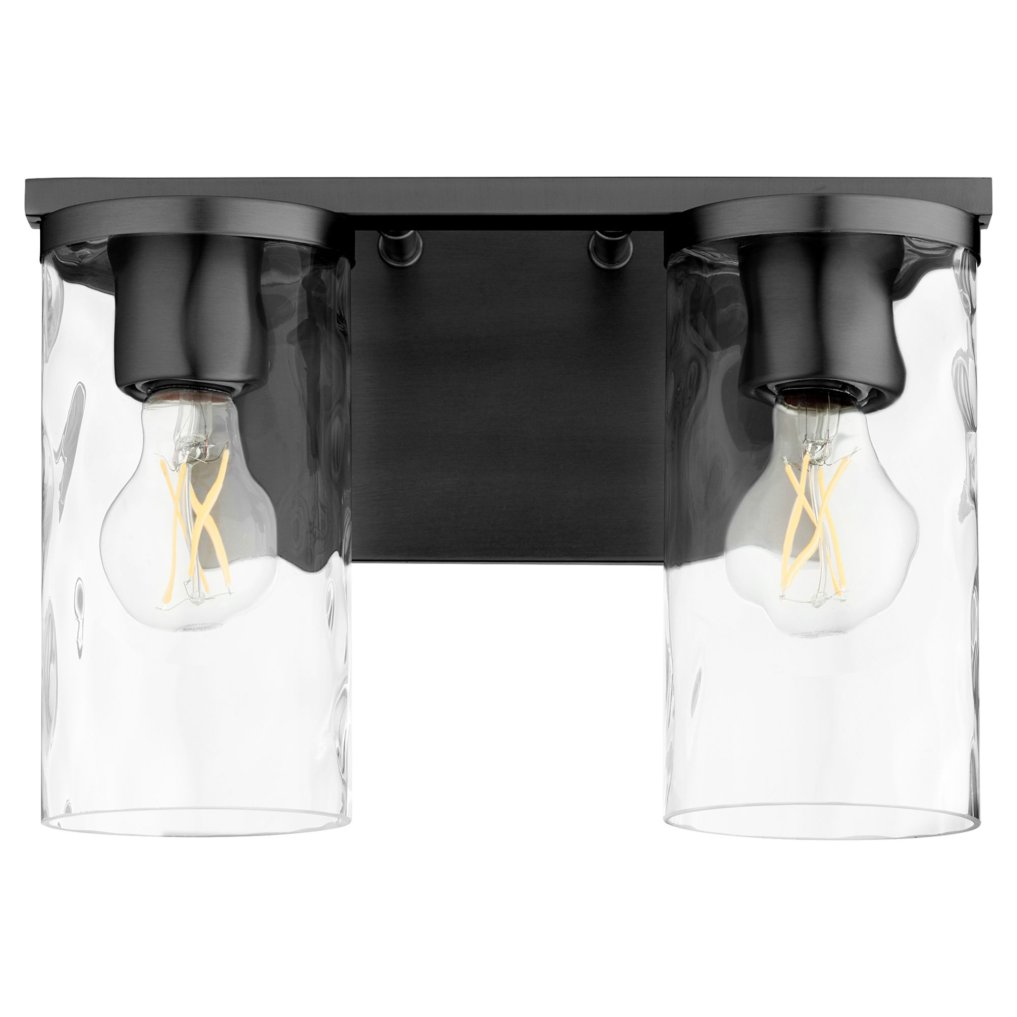 Image 2 Quorum International Steinway 2LT Matte Black Vanity Light more views