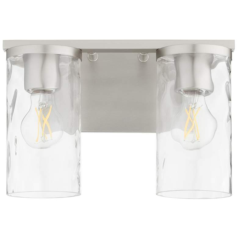Image 1 Quorum International Steinway 2LT Satin Nickel Vanity Light
