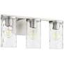 Quorum International Steinway 3LT Satin Nickel Vanity Light
