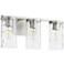 Quorum International Steinway 3LT Satin Nickel Vanity Light