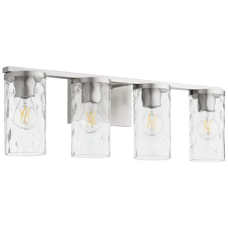Image 1 Quorum International Steinway 4LT Satin Nickel Vanity Light