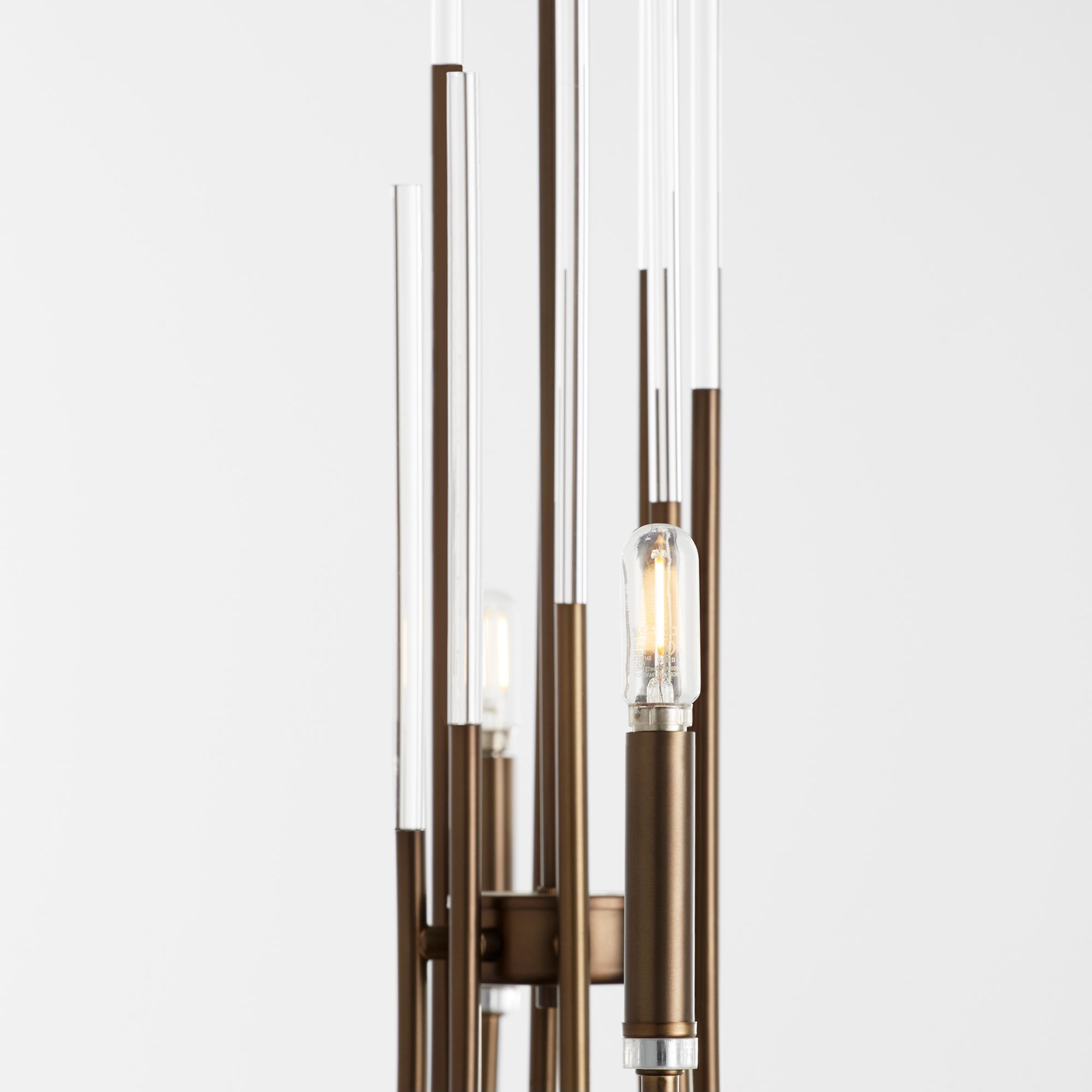 Image 3 Quorum International Summit 8LT Dark Brass Chandelier more views