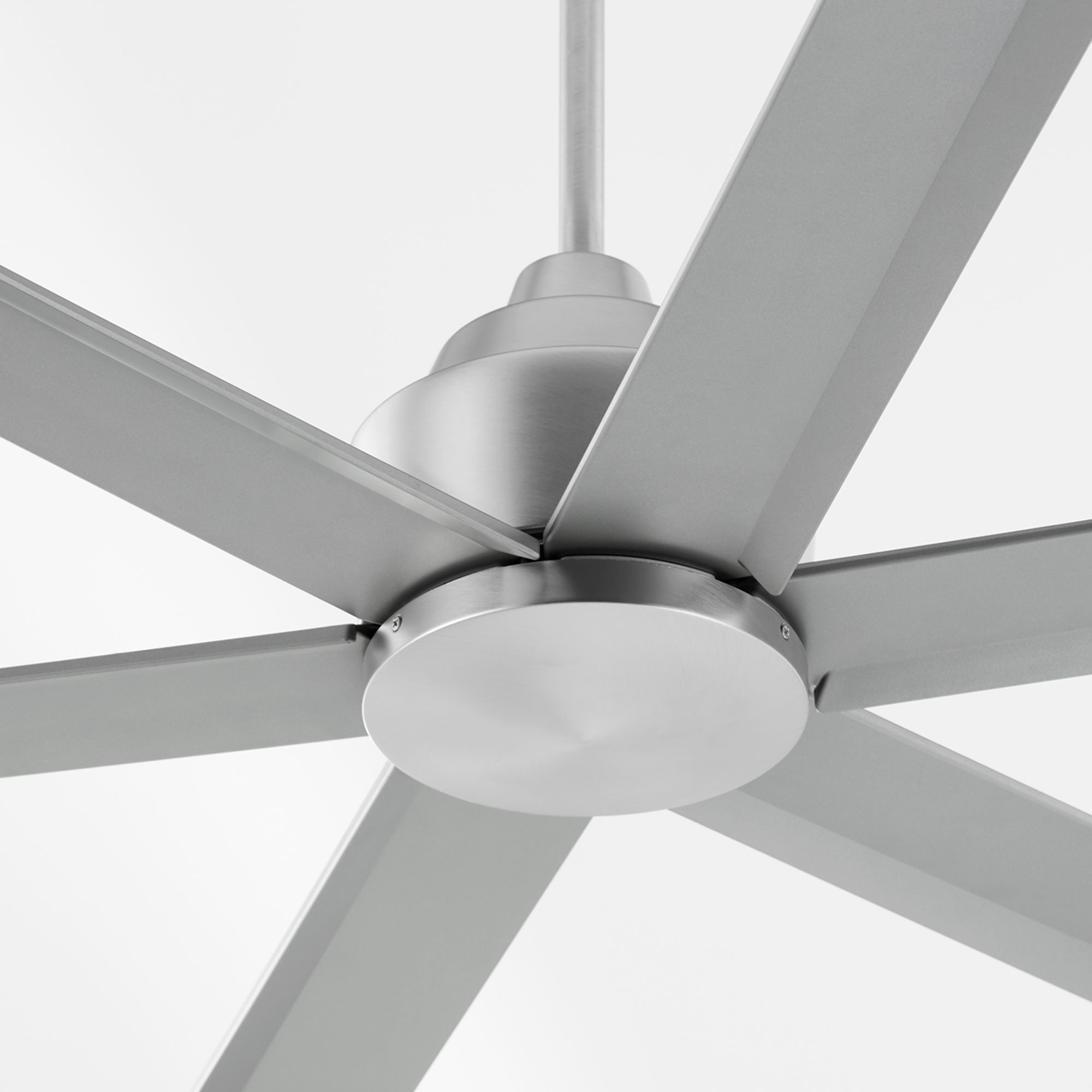 Image 2 Quorum International Titus 65" 6 Blade Satin Nickel Ceiling Fan more views