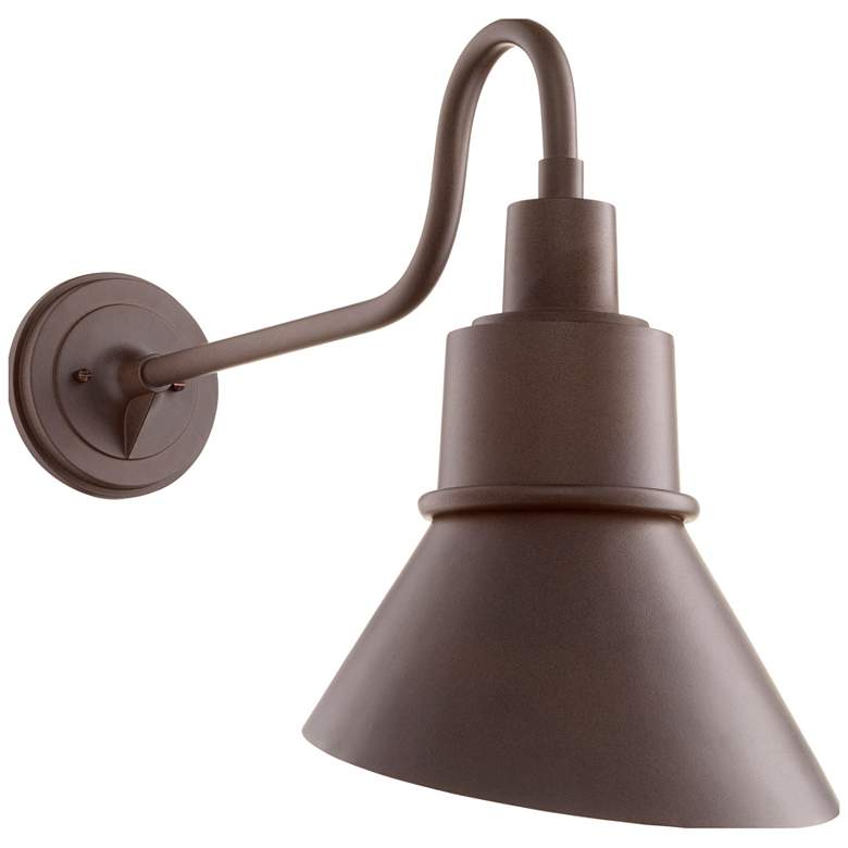 Image 1 Quorum International Torrey LG Oiled Bronze Wall Lantern