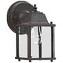 Quorum International Traditional 9" 1LT Rust Outdoor Wall Light