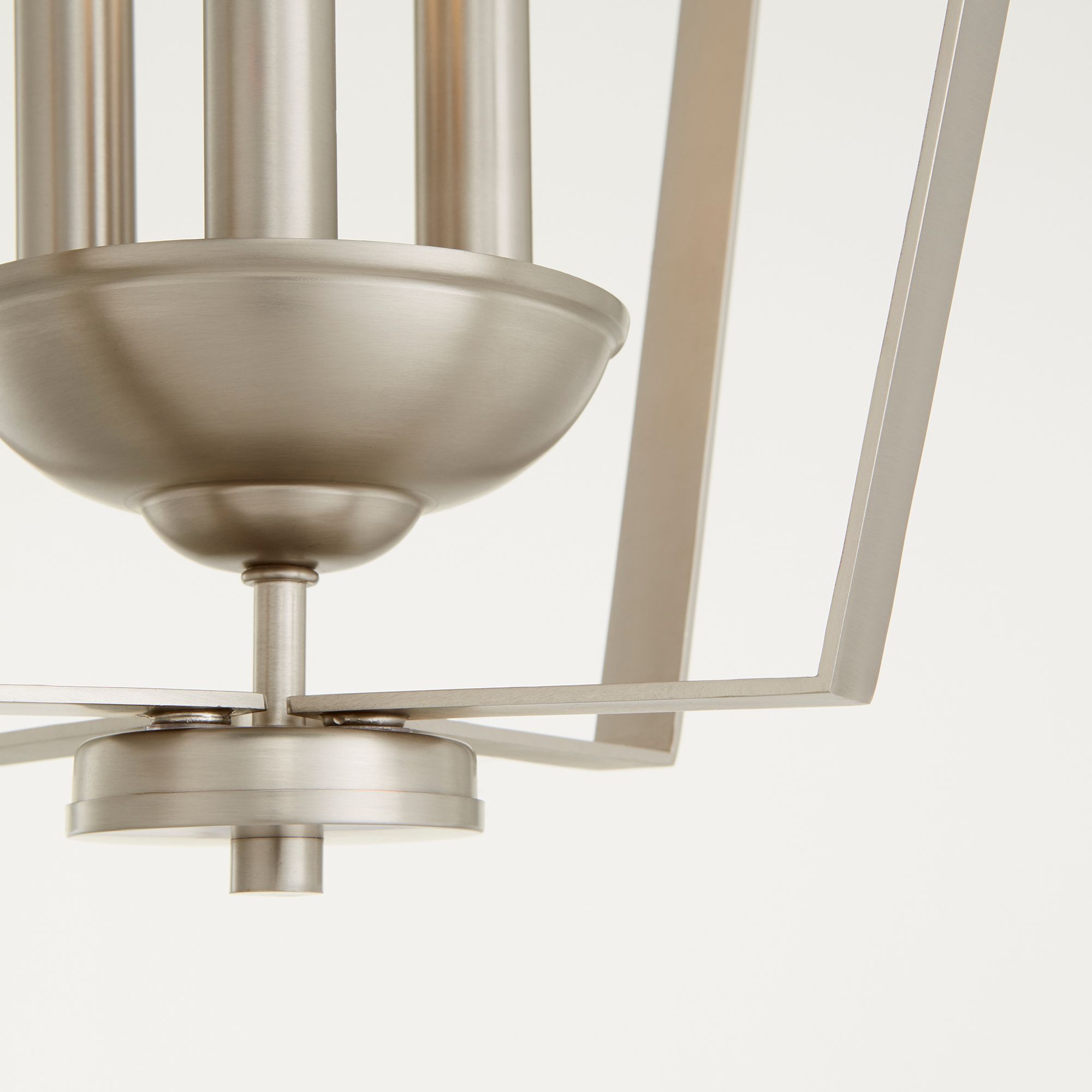 Thumbnail3 of Quorum International Transitional 3 Light Satin Nickel Pendant more views