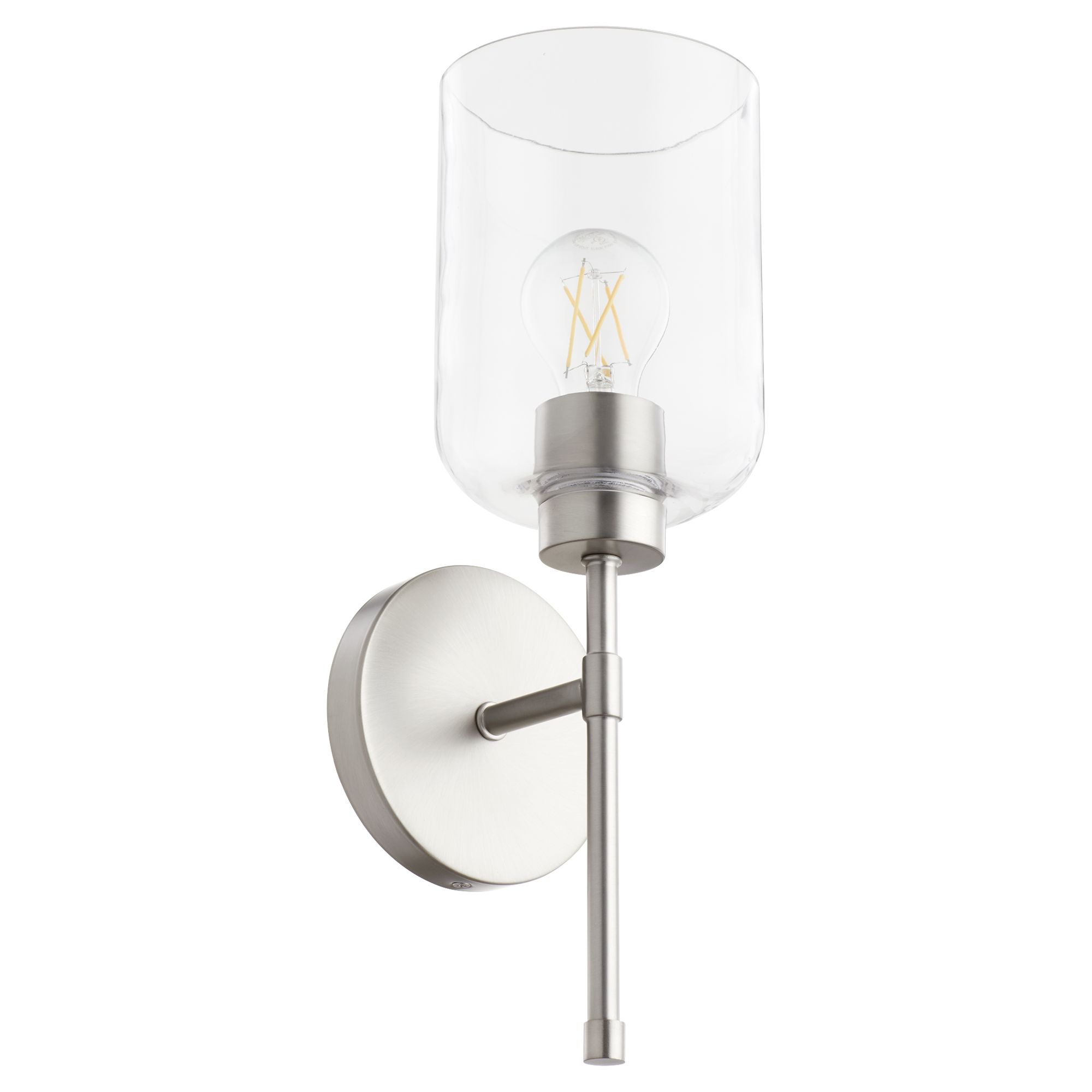 Image 2 Quorum International Tribute 1LT Satin Nickel Wall Mount more views