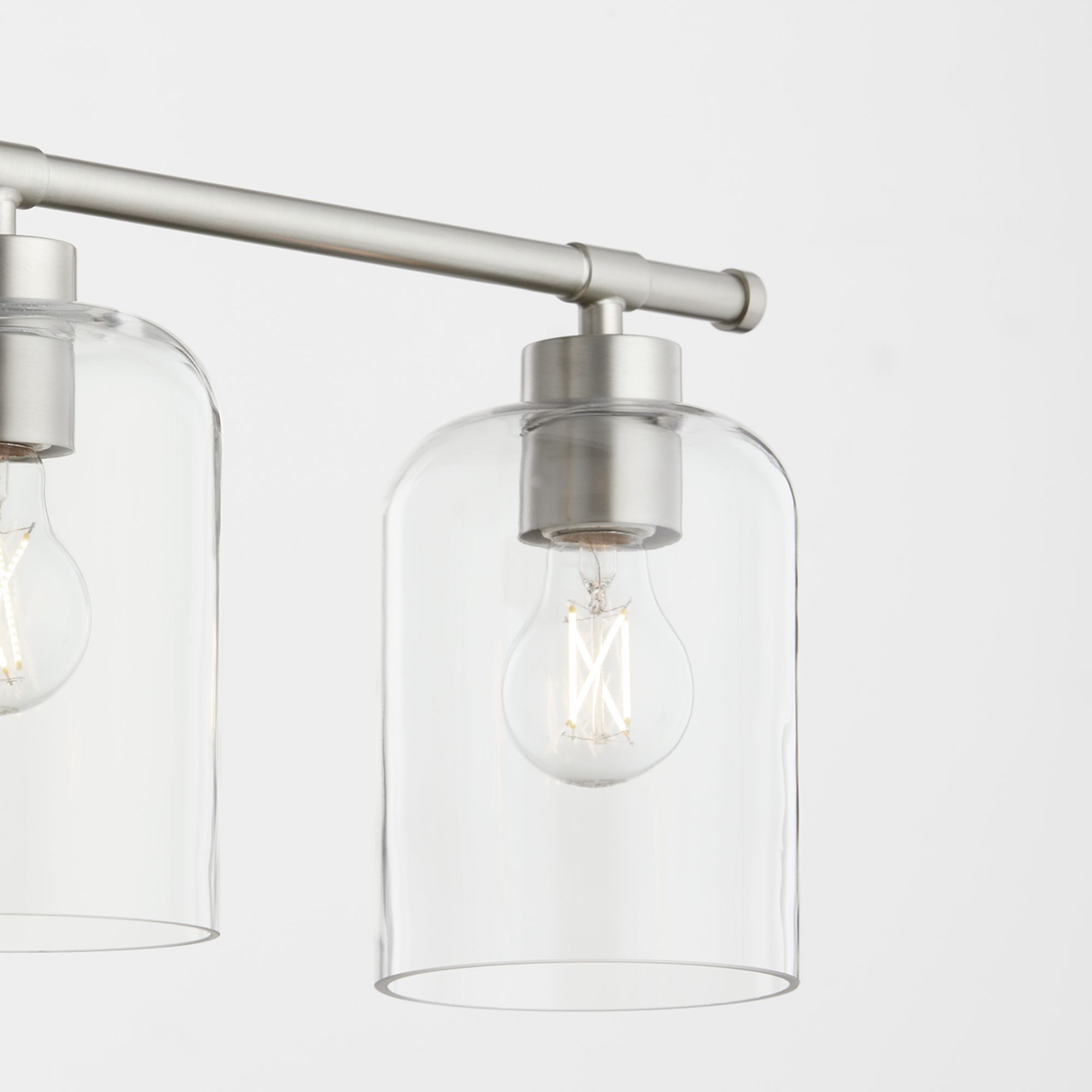 Image 3 Quorum International Tribute 4LT Satin Nickel Vanity Light more views