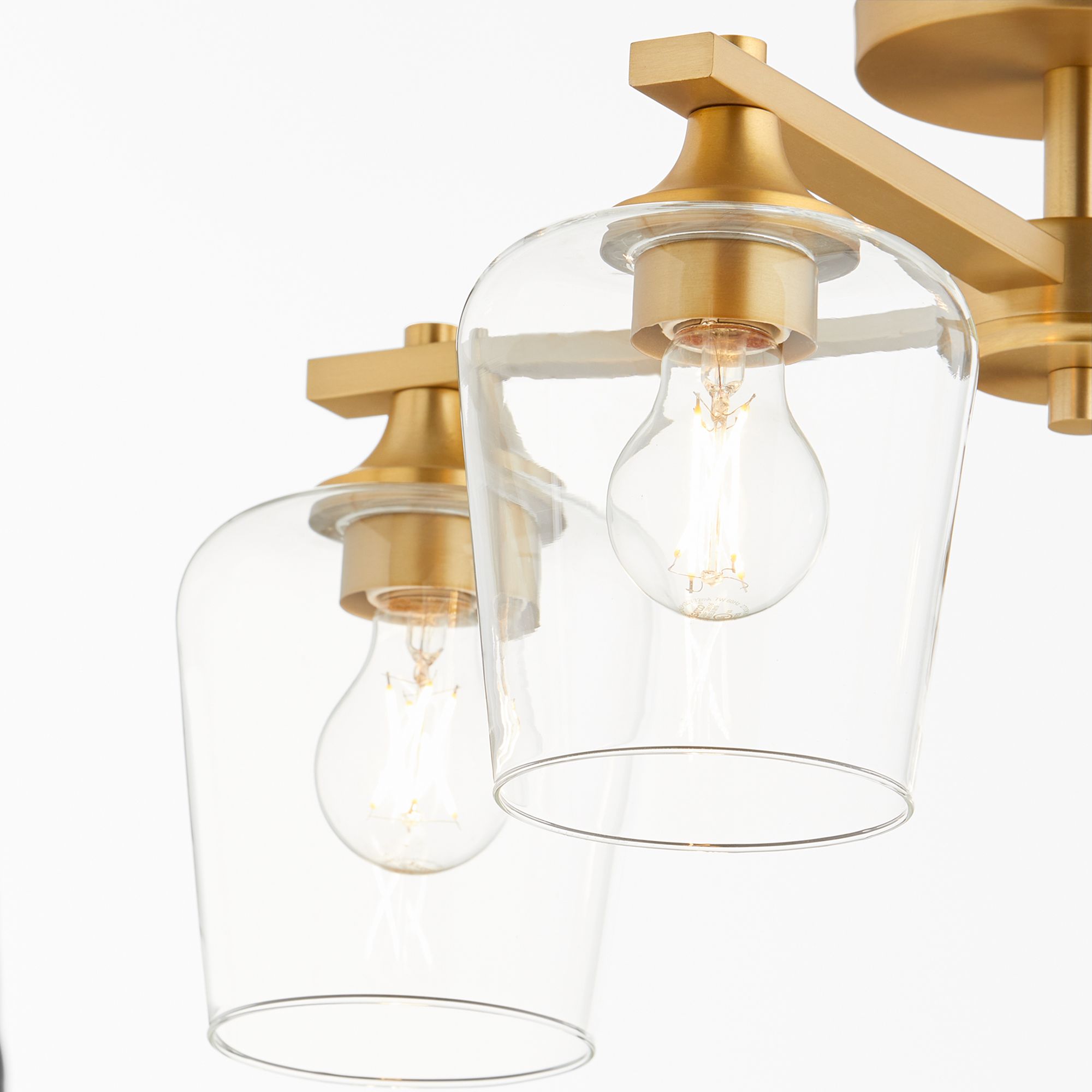 Image 3 Quorum International Veno 4LT Aged Brass Ceiling Mount more views