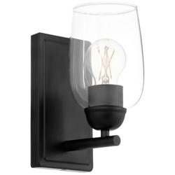 Quorum International Wallinger 1LT Matte Black Wall Mount