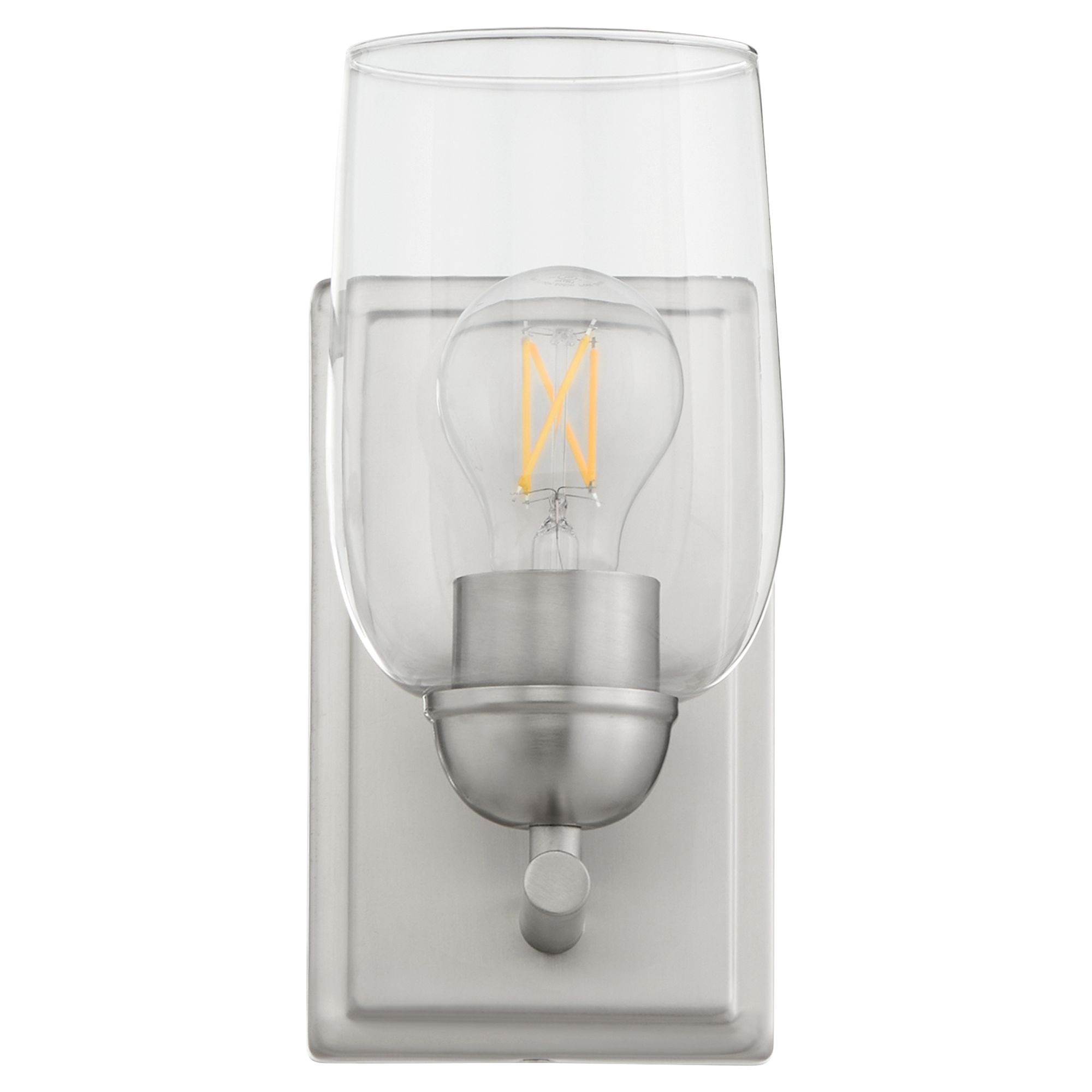 Image 2 Quorum International Wallinger 1LT Satin Nickel Wall Mount more views