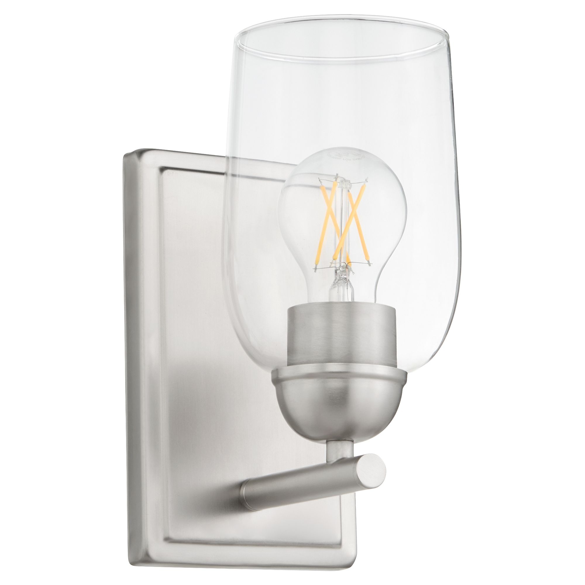 Image 3 Quorum International Wallinger 1LT Satin Nickel Wall Mount more views