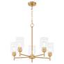 2_Quorum International Wallinger 5LT Aged Brass Chandelier more views