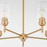 4_Quorum International Wallinger 5LT Aged Brass Chandelier more views