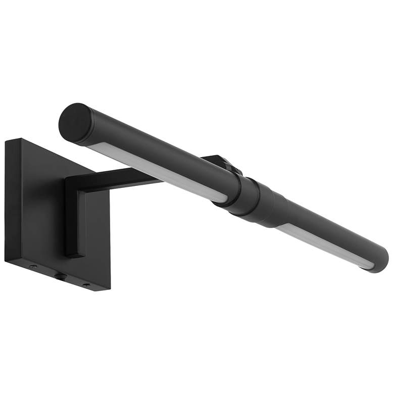 Image 1 Quorum International Warwick 3CCT Matte Black Picture Light