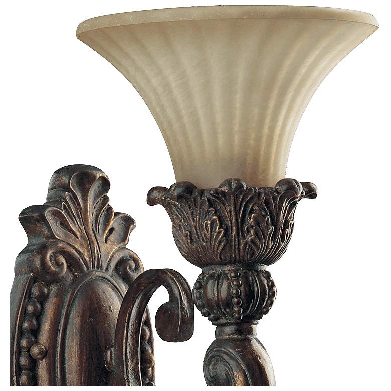 Image 3 Quorum Madeleine 21 1/2" High Corsican Gold Wall Sconce more views
