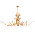 Quorum Majesty 62" Wide Gold 8-Light Candle Chandelier