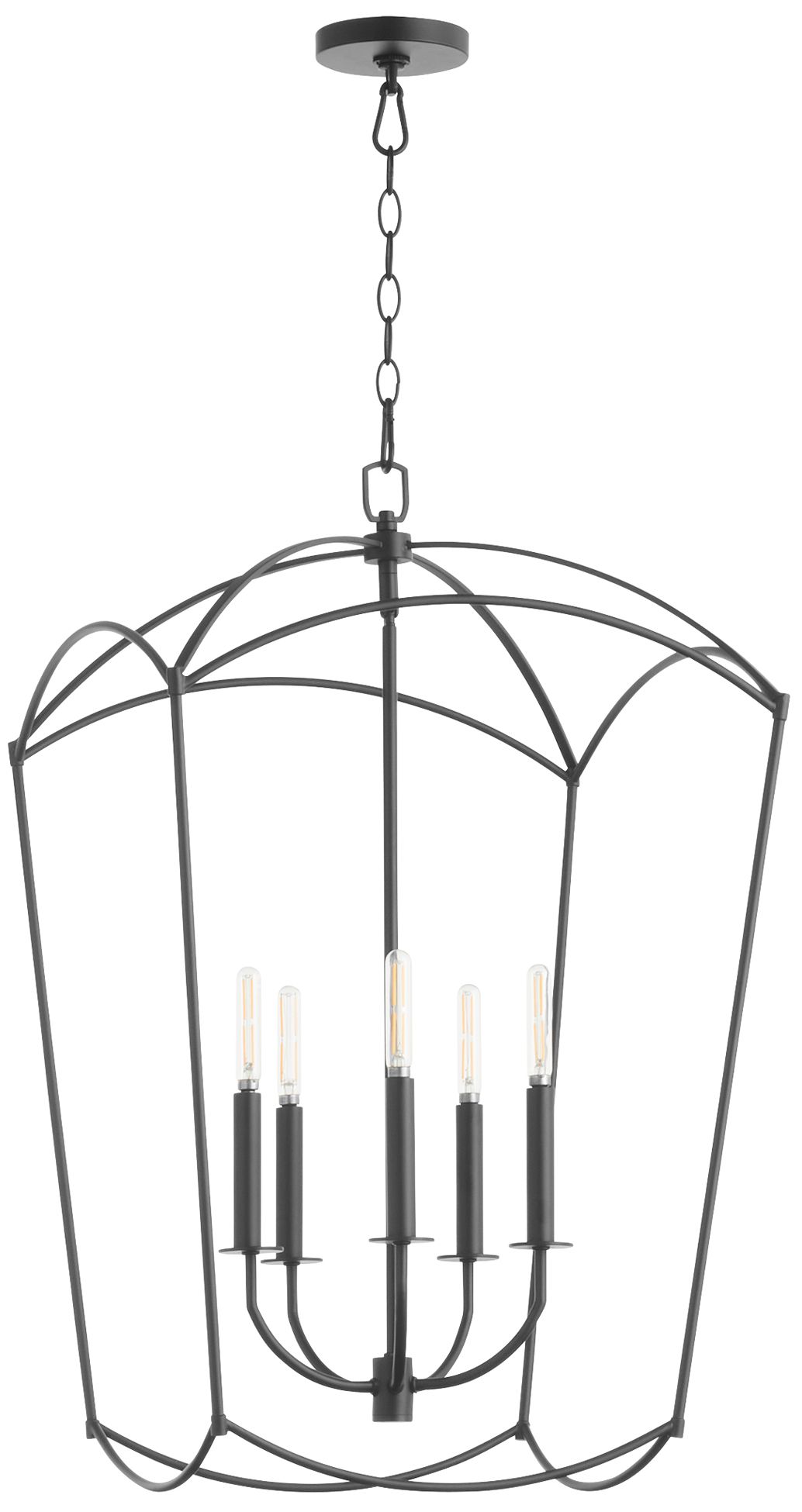 Image 4 Quorum Mantle 15" Wide Gold Leaf 4-Light Chandelier more views