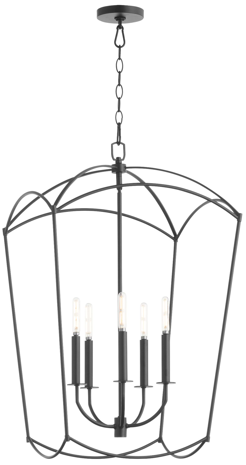 Image 5 Quorum Mantle 15" Wide Gold Leaf 4-Light Chandelier more views