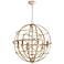 Quorum Merci 26 3/4" Wide Persian White Pendant Light