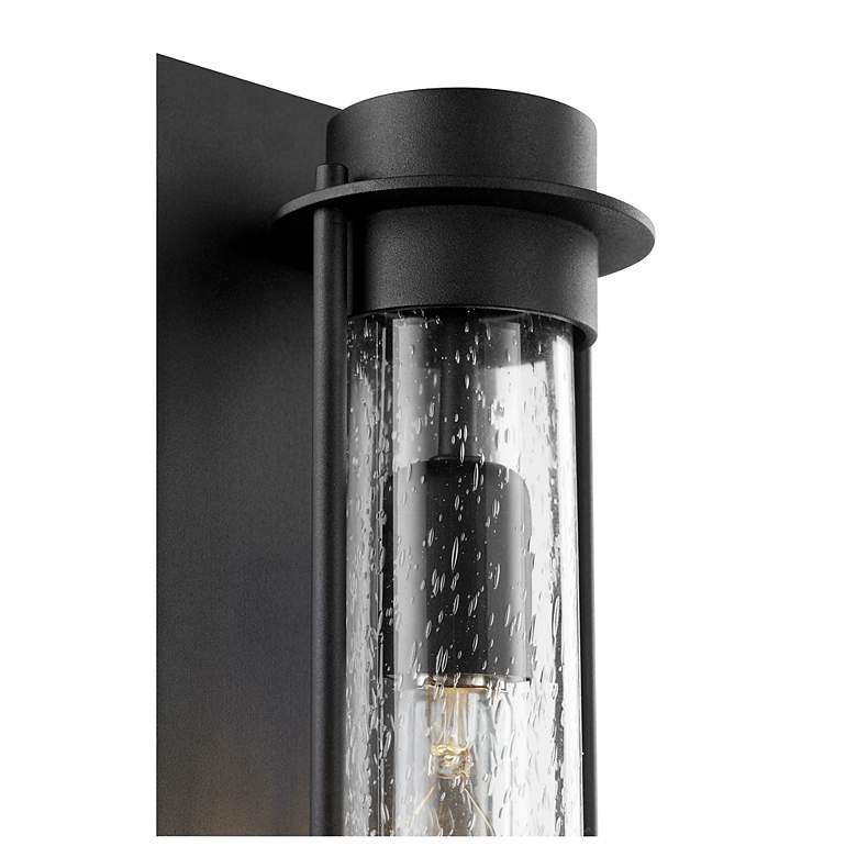 Image 3 Quorum Roope 24" High Black Outdoor Wall Light more views