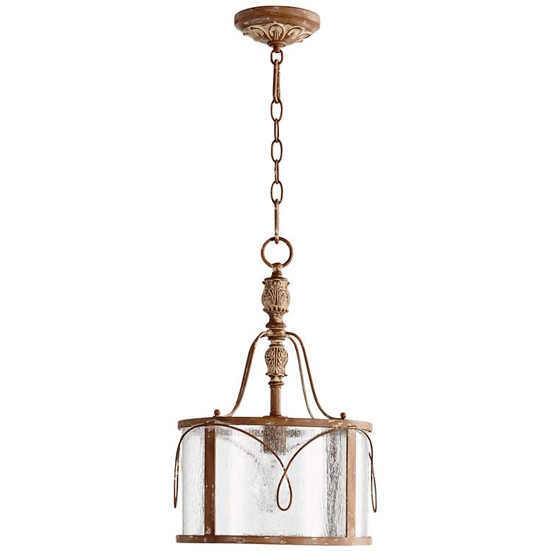 Image 2 Quorum Salento 11 1/2" Wide French Umber Pendant Light