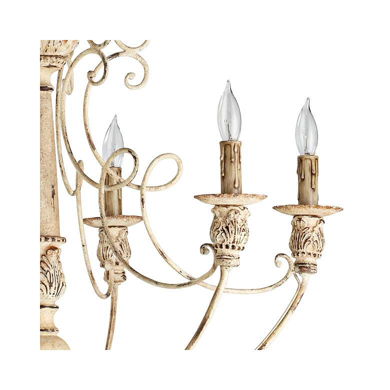 Image 3 Quorum Salento 6-Light 27" Wide Persian White Chandelier more views
