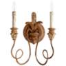 Quorum Salento Collection 14" High French Umber Sconce