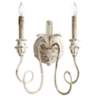 Quorum Salento Collection 14" High Persian White Sconce
