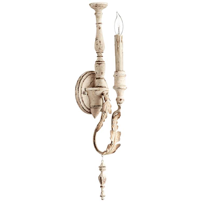 Image 2 Quorum Salento Collection 22 inch High Persian White Sconce