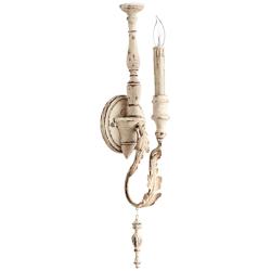 Quorum Salento Collection 22&quot; High Persian White Sconce
