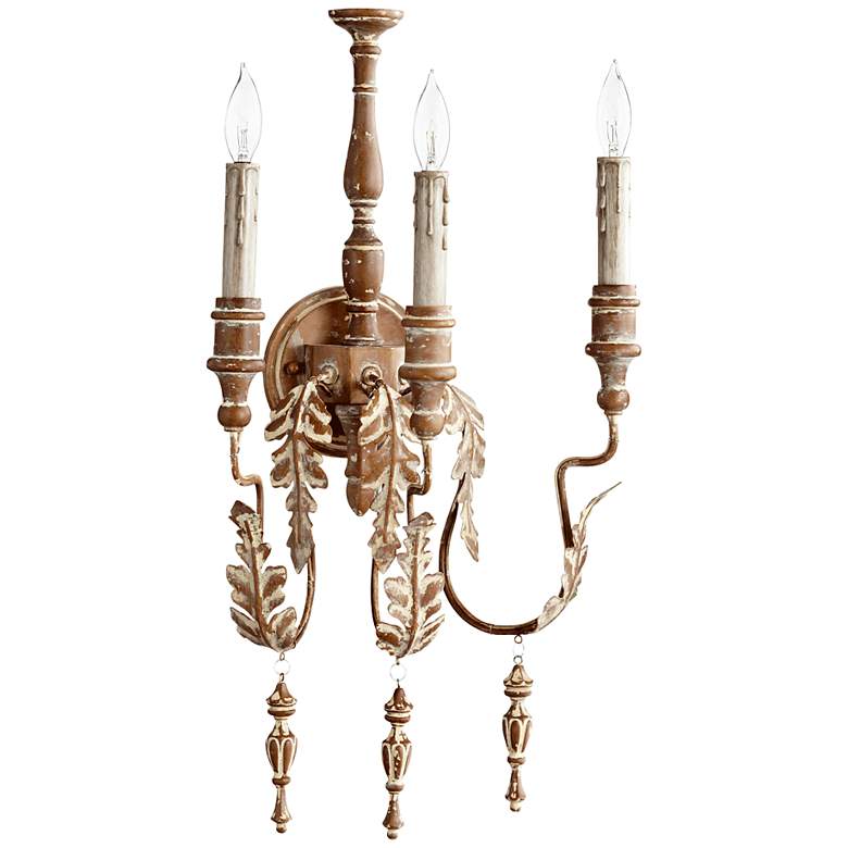 Image 1 Quorum Salento Collection 24 inch High French Umber Sconce