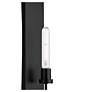 2_Quorum Sheridan 18" High Matte Black Wall Sconce more views