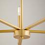 Thumbnail4 of Quorum Tempo 24 3/4" Wide Aged Brass 5-Light Chandelier more views