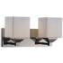 Quube by Z-Lite Chrome 2 Light Vanity