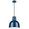R-Series 10" Wide Navy Blue Dome Mini Pendant