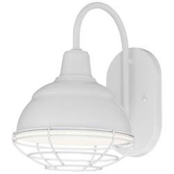 R-Series 11 3/4" High White Outdoor Wall Light