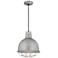 R-Series 12" Wide Galvanized Mini Pendant