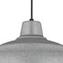 4_R-Series 17" Wide Galvanized Dome Pendant Light more views