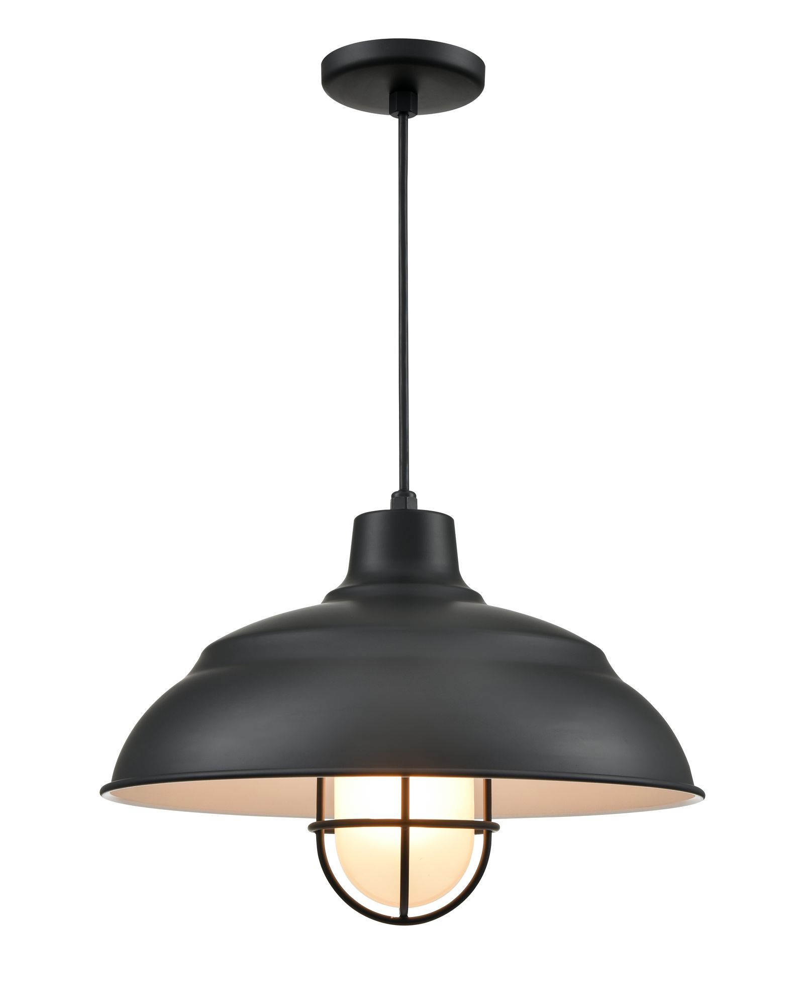 Image 2 R-Series 17" Wide Indoor/Outdoor Cord Hung Shade in Satin Black more views
