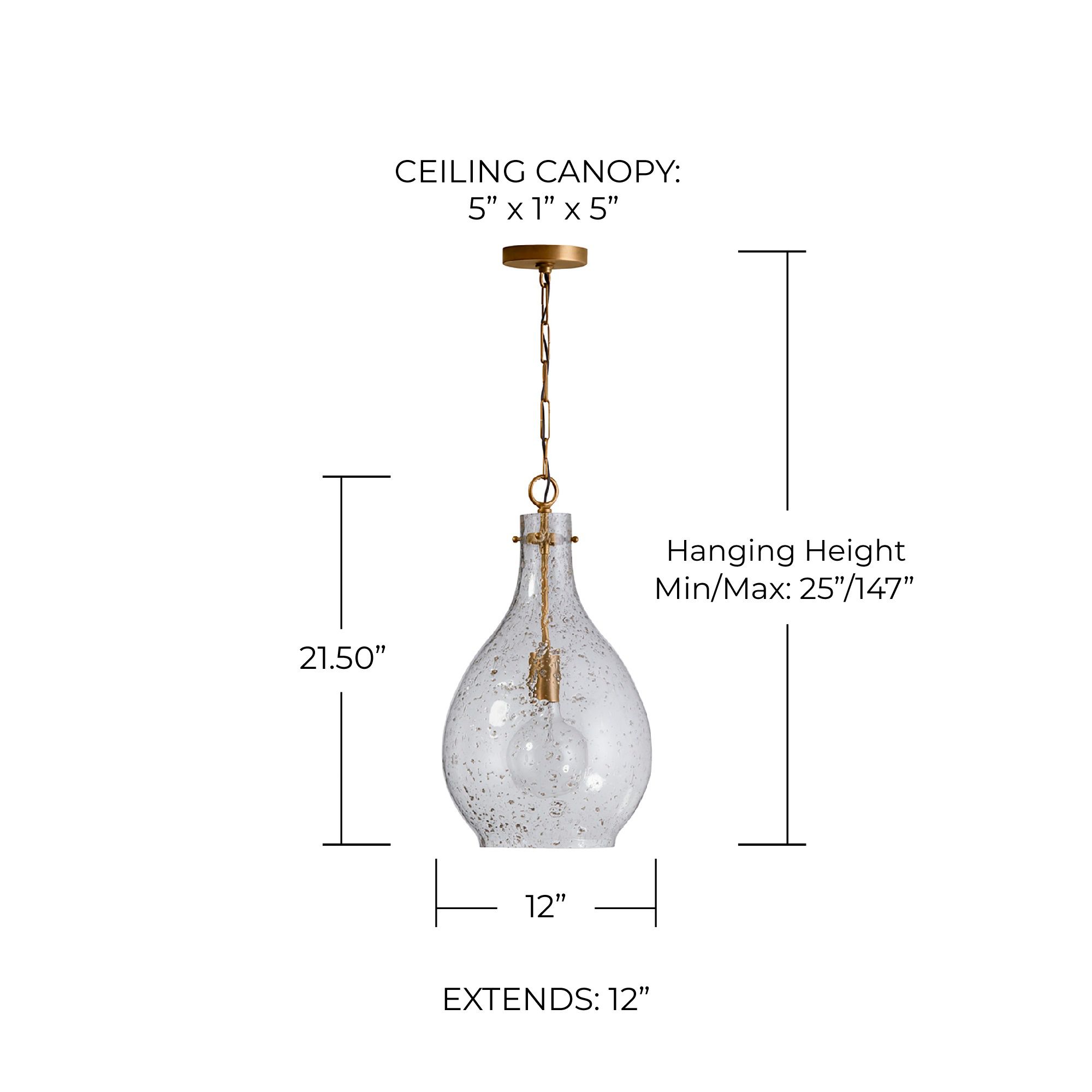 Image 6 Rabun 12"W Patinaed Brass Mini Pendant w/ Stone-Seeded Glass more views