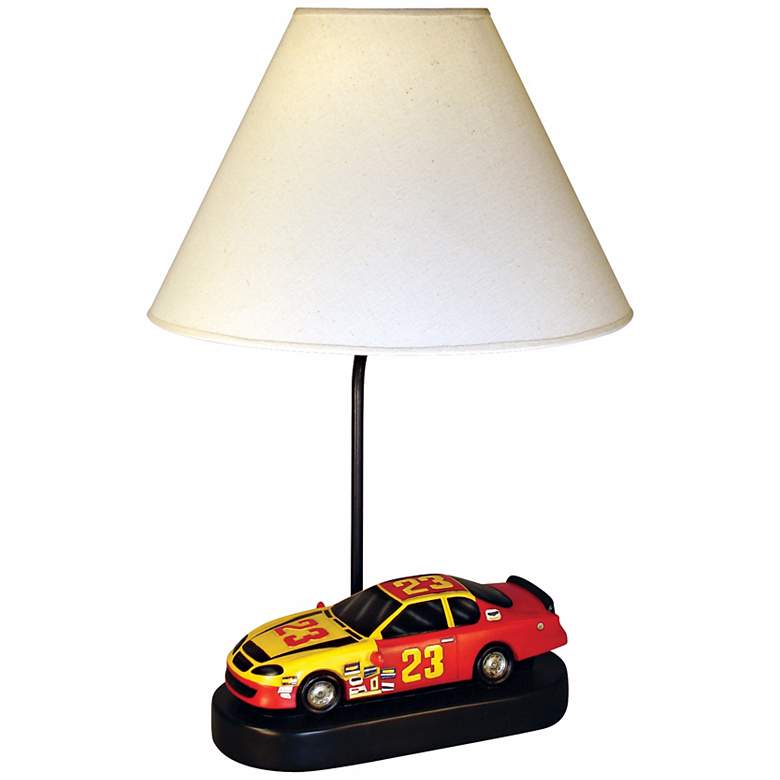 Image 1 Race Car 20 inch High Accent Table Lamp