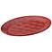 Rachael Ray Cucina 10" x 14" Cranberry Red Oval Platter