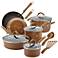 Rachael Ray Cucina 12-Piece Brown Cookware Set