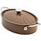 Rachael Ray Cucina Oven-To-Table 5-Quart Brown Sauteuse