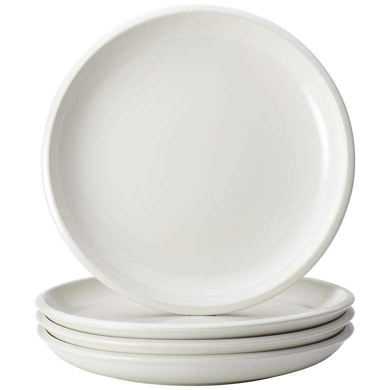 Image 1 Rachael Ray Dinnerware Rise 4-Piece White Plate Set