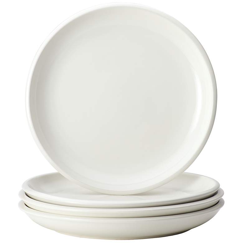 Image 1 Rachael Ray Rise 4-Piece White Dinner Plate Set